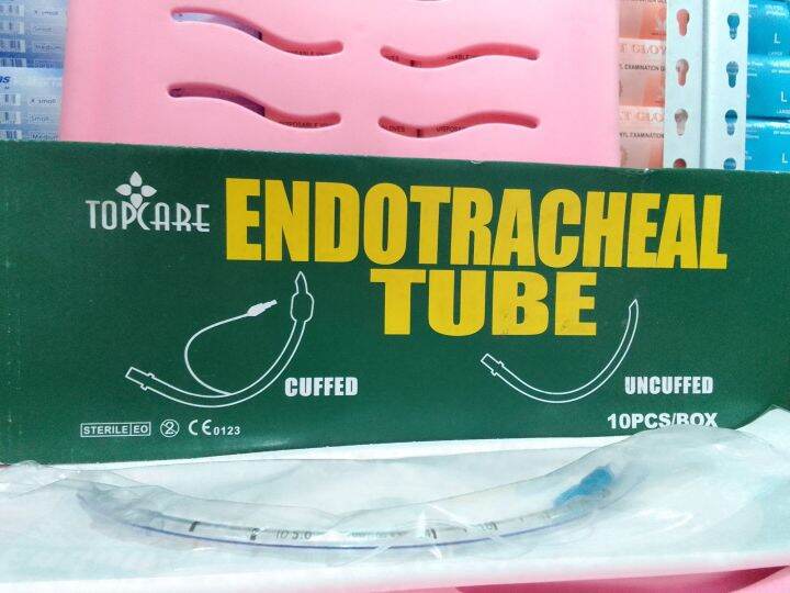 endotracheal tube cuffed no 6